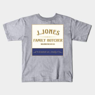 Jones Butcher Dad's Army Private Jones Mainwaring Pike Kids T-Shirt